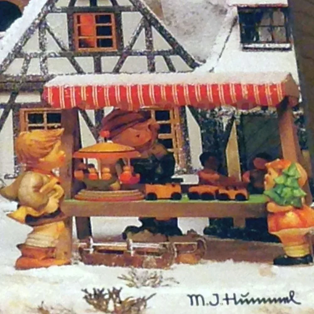 Vintage M. J. Hummel wall plaque from ars and Renner Davis